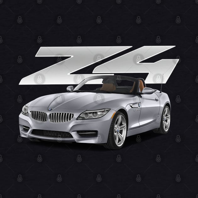 Z4 E89 Silver Emblem by CharlieCreator